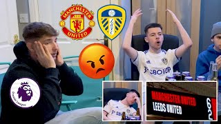 FAN REACTION Man United 62 Leeds United  HIT FOR SIX AT OLD TRAFFORD😡  Premier League 202021 [upl. by Obelia190]