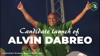 Alvin Dabreo Candidate Launch  June 5th 2022 [upl. by Riley]