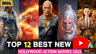 Top 12 Best amp New Hollywood Hindi Dubbed Movies  Available On YouTube [upl. by Yeliab428]