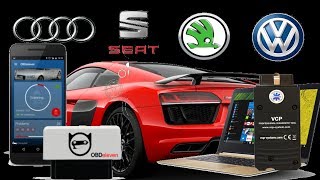 OBDeleven Video in Motion App vs VCP VIM Manager VAG CAN PRO [upl. by Heinrick]
