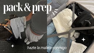 PACK  PREP para las vacaciones de semana santa hazte la maleta conmigo [upl. by Nonnarb]