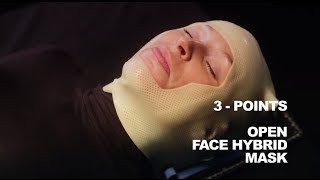 3points Open Face Hybrid Mask  Instruction Video [upl. by Let]