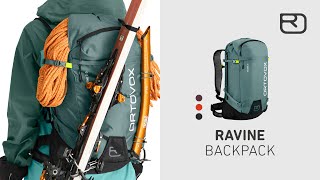 RAVINE Freeride Rucksack Deutsch  ORTOVOX [upl. by Dorena969]