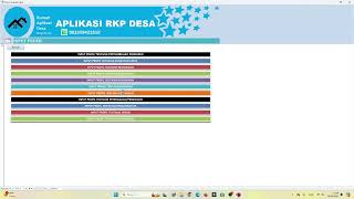 TUTORIAL APLIKASI RKP DESA TERBARU MUDAH CEPAT [upl. by Ney402]