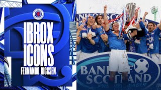 Ibrox Icons  Fernando Ricksen  18 Sept 2024 [upl. by Annaerda146]