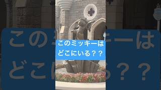 【ディズニー】このミッキーはどこにいる？詳しい方は分かるかも！ 拡散希望 ディズニー ディズニーランド ミッキー チャンネル登録お願いします [upl. by Collyer]