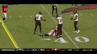 Chris Godwin HORRIBLE LEG INJURY Carted Off  Tampa Bay Buccaneers vs Baltimore Ravens [upl. by Rosie3]