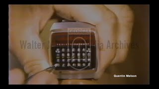 The HewlettPackard HP01 LED CalculatorWatch August 18 1977 [upl. by Nawuj]