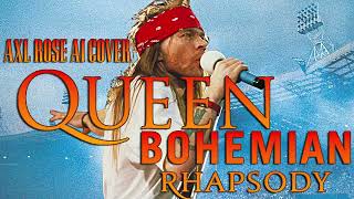 AXL ROSE AI COVER  BOHEMIAN RHAPSODY [upl. by Gerianne]