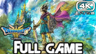 DRAGON QUEST 3 HD2D REMAKE Gameplay Walkthrough FULL GAME 4K 60FPS PS5 PRO No Commentary [upl. by Oralie]