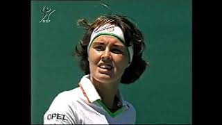 1997 Stanford Final Hingis vs Martinez [upl. by Wina]