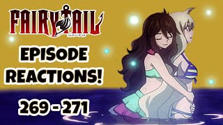 FAIRY TAIL EPISODE REACTIONS Fairy Tail Zero Episodes 269271 [upl. by Neitsirk]