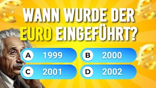 Allgemeinwissen QUIZ  20 Spannende Fragen die Dein Wissen testen [upl. by Maurine]