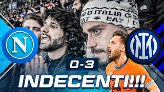 😡 INDECENTI NAPOLI 03 INTER  LIVE REACTION NAPOLETANI AL MARADONA HD [upl. by Annayek150]