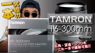 【TAMRON】16300mm F3563 Di II PZD MACROModel B016をゲットしたで～！ [upl. by Saibot]