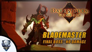 Darksiders Genesis on PS4  Blademaster Trophy  Defeat Moloch the End Boss Without Taking Damage [upl. by Esiralc417]