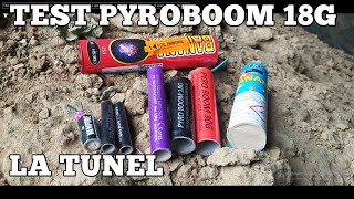 TESTEZ PETARDA PYROBOOM 18G LA TUNEL si A VENIT VULPEA [upl. by Siramed8]