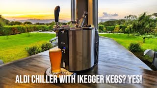 iKegger Kegs in an Aldi Benchtop Chiller YES [upl. by Akciret]