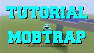 TUTORIAL MOB TRAP  MINECRAFT CONSOLE [upl. by Sirovart]