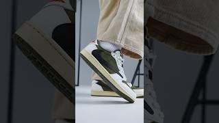 UNRELEASED TRAVIS SCOTT JORDAN 1 LOW ‘MEDIUM OLIVE’ 🔥👀 shorts sneakers travisscott jordans [upl. by Edgard]