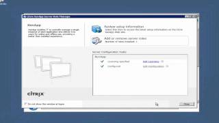 CITRIX Install XenApp 65 [upl. by Elaen76]