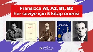 Fransızca kitap tavsiyeleri  A1 A2 B1 B2 seviye  Toplam 20 kitap tavsiyesi [upl. by Ithaman265]