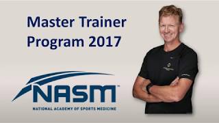 NASM Master Trainer Program  Niels Kingma  Physical Coaching Academy [upl. by Thar]