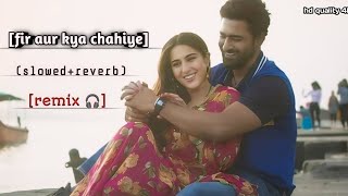 tu hai to muje fir aur kya chahiyeslowedreverb2022vicky ksara ali khan remix🎧🫀🎧hindisong [upl. by Harv]