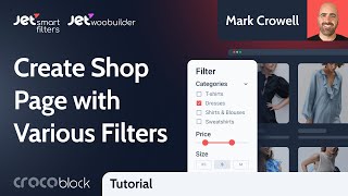 How to Create WooCommerce Shop Page with Multiple Filters  JetWooBuilder amp JetSmartFilters [upl. by Ellynad210]