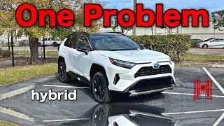 2024 Toyota Rav4 Hybrid XSE  One Big Flaw Revealed  Full Review and Experience [upl. by Lledner]