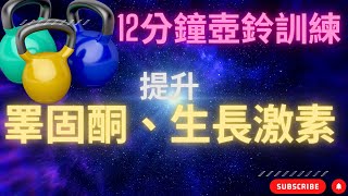 提升睪固酮和生長激素的12分鐘壺鈴訓練30秒盪壺30秒休息 論文證實有效 [upl. by Ennairek504]