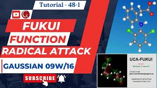 How to calculate Fukui functions using Gaussian 09G16  Fukui Function  UCAFUKUI [upl. by Allehcram893]