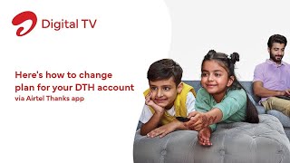 How to Change Plan for your Airtel Digital TV Account [upl. by Lower]