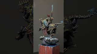 Black Duke Model Warhammer aos Chaos Tile Blue Guard Everchosen Varanguard Knights of Ruin [upl. by Lynnet]