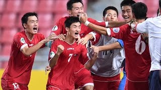 Australia vs Korea DPR AFC U16 Championship 2014 Semi Final [upl. by Eniaj212]