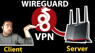 WIREGUARD VPN Server Configuration on Asus Routers Client VPN [upl. by Jehial]