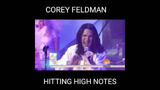 Corey feldman hitting very highnotes like michael jackson on live TV [upl. by Eidok]