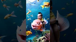 Adventures with the Blobfish ai animals blobfish fish [upl. by Dnomaj563]