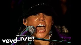 Alicia Keys  If I Was Your Woman  A Womans Worth AOL Live Dec 2003 [upl. by Rosene]