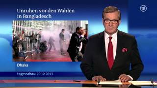 tagesschau 2000 Uhr 29122013 [upl. by Carrelli596]