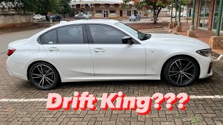 CAN A BMW 320d G20 DRIFT  REVIEW  4K [upl. by Tevis]