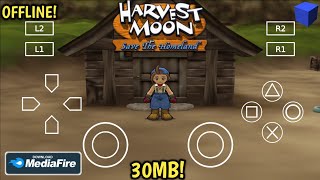 Game Harvest Moon Save The Homeland PS2 Ukuran Kecil Android Offline [upl. by Lilla]