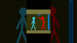 Watergirl and Fireboy  Short 40 stickmananimation stickman animation stickfigureanimation [upl. by Arhat]