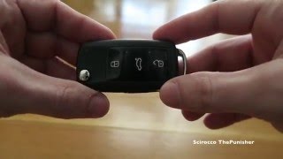 DIY Volkswagen Key Fob Battery Replacement [upl. by Abijah678]