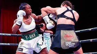 Claressa Shields vs Christina Hammer Fight Unanimous Decision [upl. by Henigman]