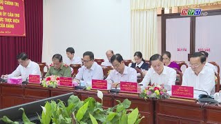 Poliburo Inspection Team No 1348 worked with the Standing Committee of Cần Thơ City Party Committee [upl. by Dichy]