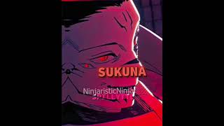 Gojo vs Sukuna vs edit anime sukunavsgojo [upl. by Ahsinelg]