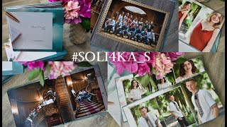 DIY soli4kas Випускна фотокнига quotПерміумquot 25х25см school photobook [upl. by Nimzaj]