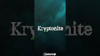 3 Doors Down  Kryptonite  Lyrics [upl. by Einalam]