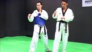 Taekwondo Tecnica de combate vol24 quotstep amp feint motionquot [upl. by Uok]